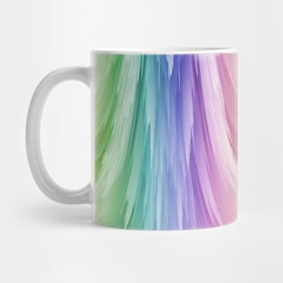 Tie Dye Angel Wings Colorful Rainbow Mug